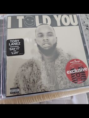 Tory Lanez "I Told You" CD - Beige/Tan Cover